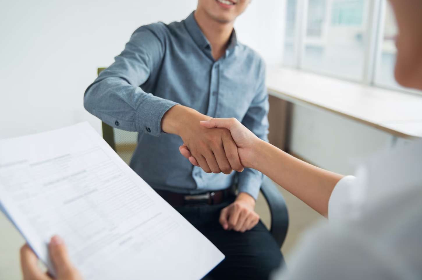 Ilustração de gestão e recrutamento